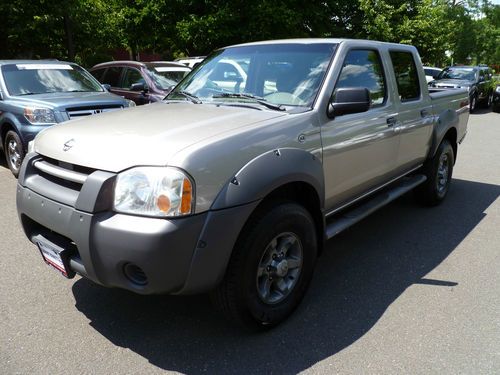 2002 nissan frontier xe crew cab pickup 4-door 3.3l