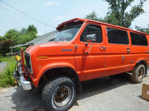 1979 ford e250 quadravan 4x4 by pathfinder