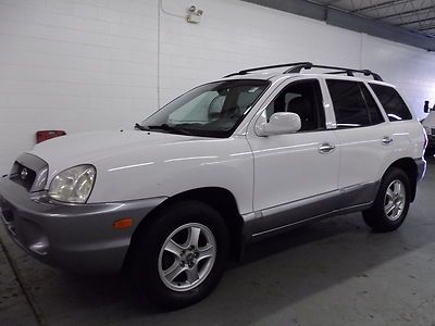 Super clean santa fe, leather, good tires, ice cold air, odor free, priced right