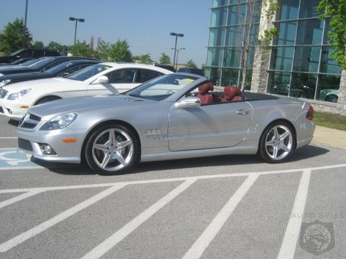 2009 mb sl550 silver arrow edition  "175 miles" showroom condition msrp:$112,450