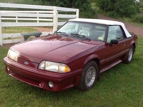 1989 ford mustang gt fox body convertable