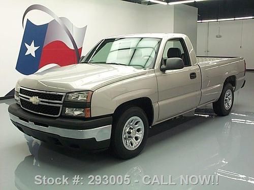 2006 chevy silverado work truck reg cab 5.3 longbed 32k texas direct auto
