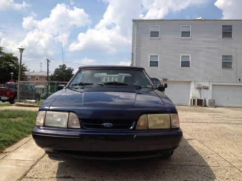 1989 ford mustang lx 5.0 convertible