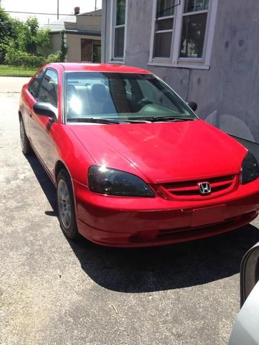 2001 honda civic LX 2 door coupe, automatic, power windows, locks, etc, US $2,700.00, image 2