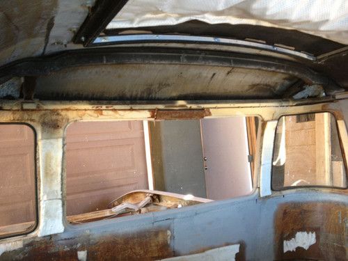 1962 Vw Double cab truck bus Type 2 type 4 aircooled engine custom 21 23 glass, image 6