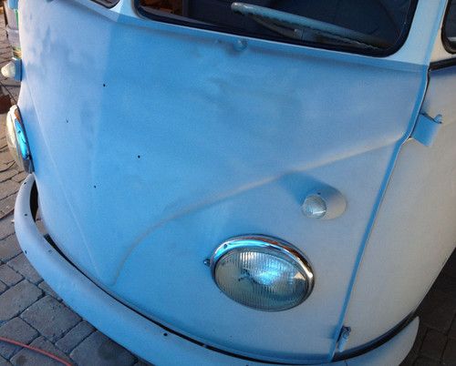 1962 Vw Double cab truck bus Type 2 type 4 aircooled engine custom 21 23 glass, image 11