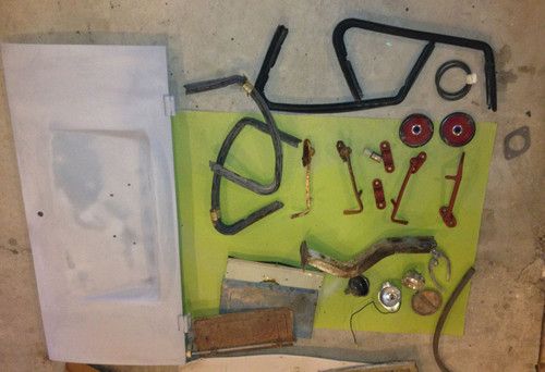 1962 Vw Double cab truck bus Type 2 type 4 aircooled engine custom 21 23 glass, image 21