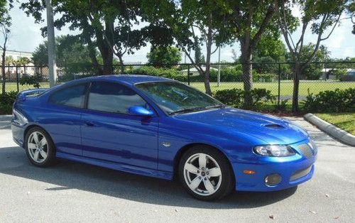 2006 pontiac gto base coupe 2-door 6.0l