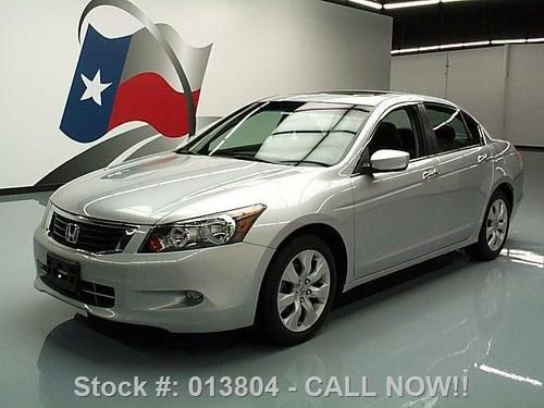 2010 honda accord ex-l v6 heated leather sunroof 33k mi texas direct auto