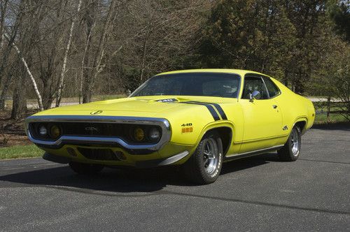 1971 plymouth gtx base 7.2l