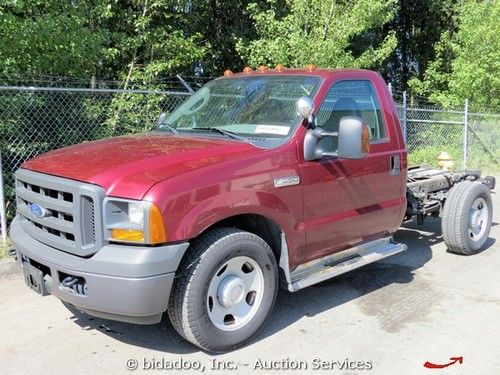 2005 ford f-350xl superduty pickup truck cab/chassis triton 5.4l 5-spd auto a/c