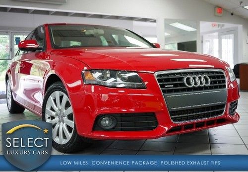 Stunning a4 2.0 quattro convenience pkg tiptronic only 9k miles pristine!!