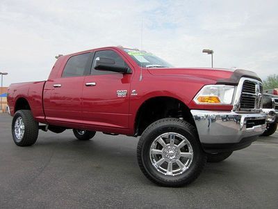 2010 dodge ram 2500 hd slt mega cab cummins diesel 4x4 lifted truck~navigation!