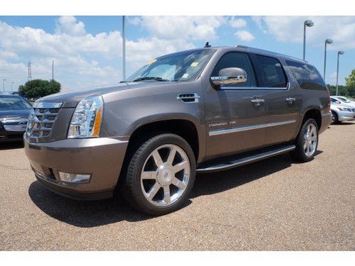 2011 cadillac escalade esv luxury 22" cpo 29k miles roof nav dvd finance warraty