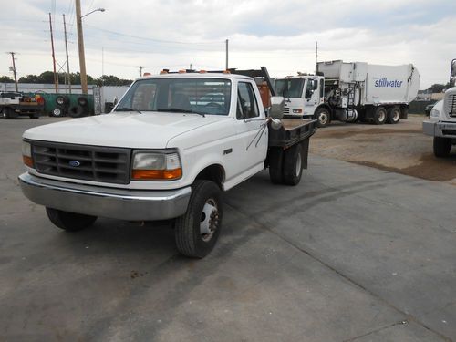 1997 ford f450 super duty flatbed dual rear wheel