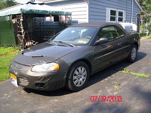 2002 chrysler sebring lx coupe 2-door 2.7l