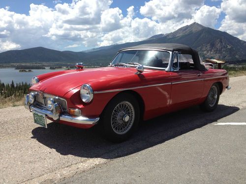 Mgb roadster vintage 1969