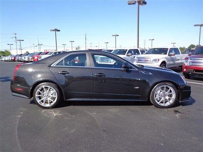 2012 cadillac cts v sedan - low miles - recaros - roof - navigation