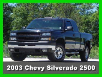 2003 chevrolet silverado 2500hd lt extended cab short bed 4x4 6.0l vortec gas