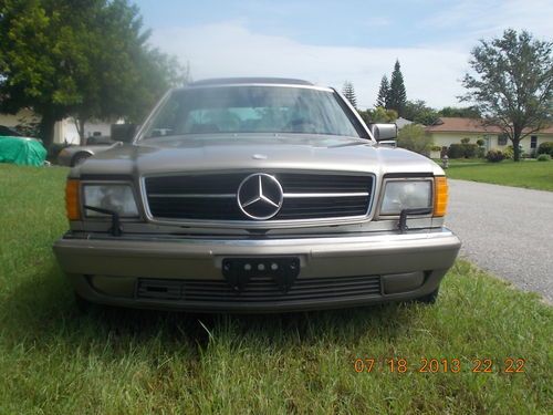 1986 mercedes 560sec coupe beautiful condition stellar paint w recent service