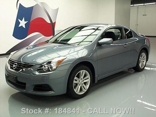 2012 nissan altima 2.5 s coupe 6-speed spoiler only 14k texas direct auto