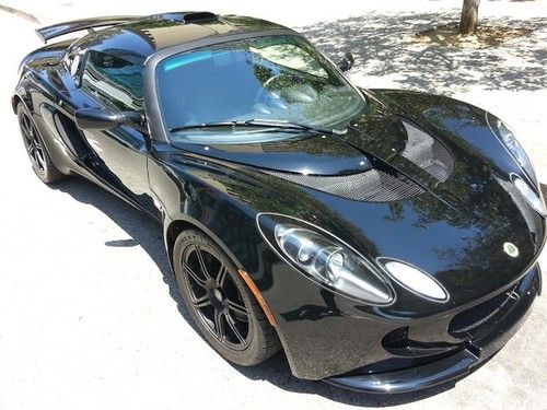 2007 lotus exige s phantom black 14k miles, los angeles