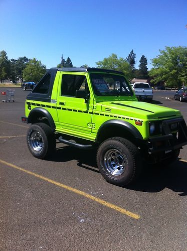 1987 suzuki samurai jx sport utility 2-door 1.3l