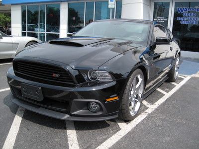 2013 roush 5.0l -565 hp- stage 3 black/black 5k miles