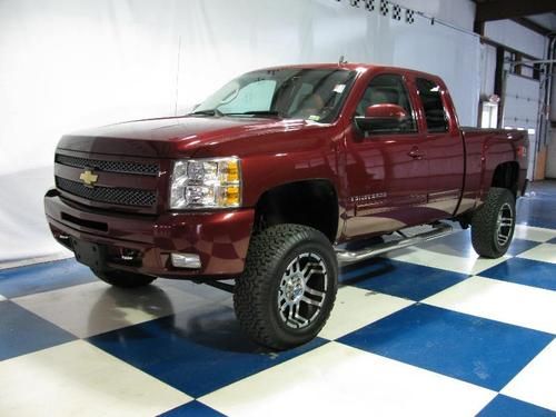 2009 chevy silverado 1500 lt ext-cab z71 4wd sb..lifted..5.3l v8