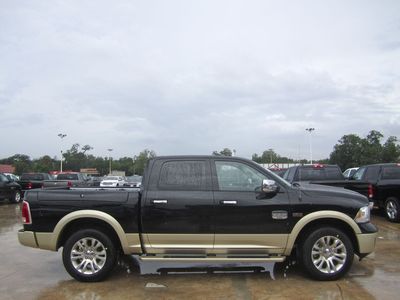 Brand new sleek black 2013 ram 1500 longhorn laramie 4x4 pick up truck