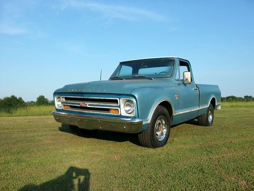 67' chevy c-10 short bed big back window truck