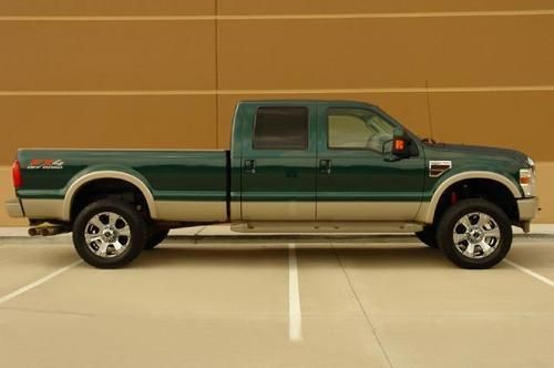 2010 ford f350 king ranch diesel 4x4 power seats running boards nav lift lqqk&gt;&gt;