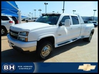 2007 chevrolet silverado 3500 classic 4x4  6.6l duramax crew cabheated seats lt3