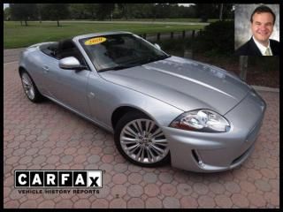 2010 jaguar xk 2dr conv navigation low miles backup bluetooth