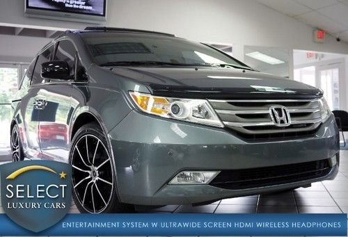 Odyssey touring elite rear entertainment nav rear camera xm radio super clean