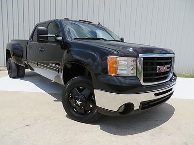 08 gmc sierra 3500 sle (6.6) duramax 6spd allison 4x4 lwb aux. tank goose-neck !