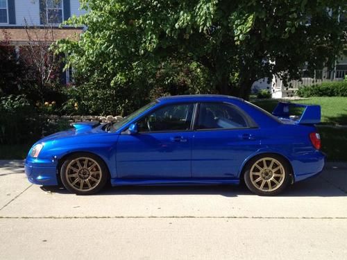 2005 subaru impreza wrx sti sedan 4-door 2.5l