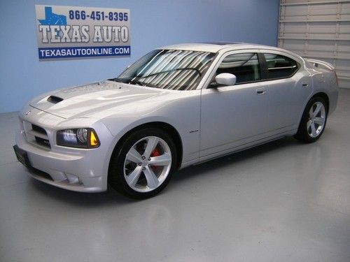 We finance!!!  2010 dodge charger srt-8 hemi 425 hp roof nav 1 own texas auto