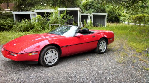 1989 corvette convertible 6speed