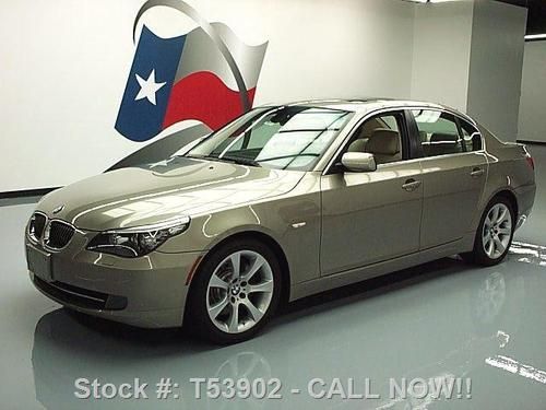 2008 bmw 550i sedan auto sunroof nav park assist 36k mi texas direct auto