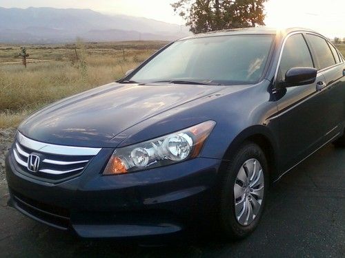 2011 honda accord lx 4 door sedan midnight blue