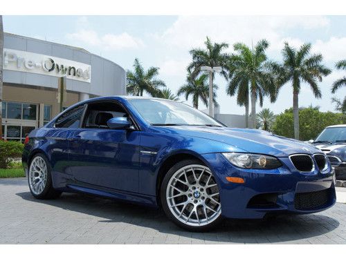 2011 bmw m3 competition package,double clutch,carbon fiber roof,premium,florida!