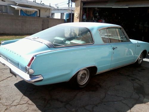 1965 plymouth barracuda fastback 2-door coupe