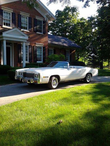 1976 cadillac eldorado convertible