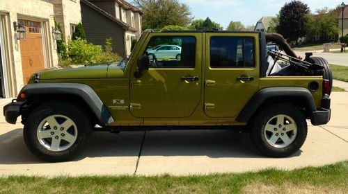 2007 jeep wrangler unlimited x sport utility 4-door - 2 tops - only 64k