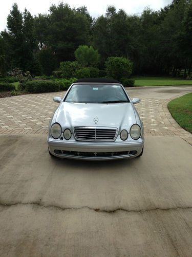 2001 Mercedes Benz CLK430 convertible V8 ...NO RESERVE!!!!!!, image 2