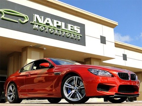 2013 bmw m6 coupe, 20" m alloys, drivers package, carbon fiber trim, vent seats