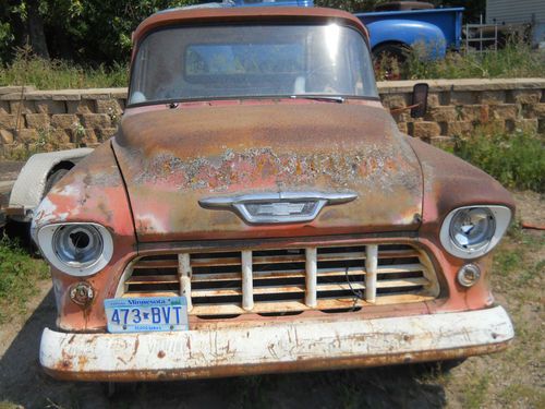1955 Chevy Pickup Truck 3200 Farm truck 1/2 ton rat rod, US $3,200.00, image 2