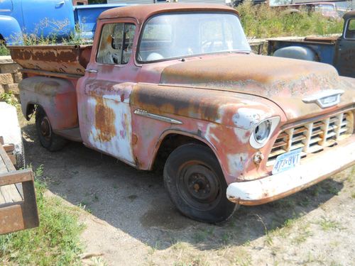 1955 Chevy Pickup Truck 3200 Farm truck 1/2 ton rat rod, US $3,200.00, image 3