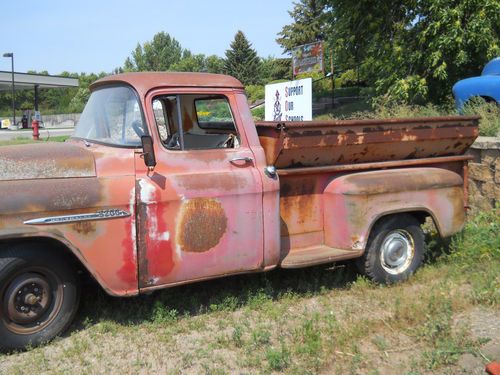 1955 Chevy Pickup Truck 3200 Farm truck 1/2 ton rat rod, US $3,200.00, image 8